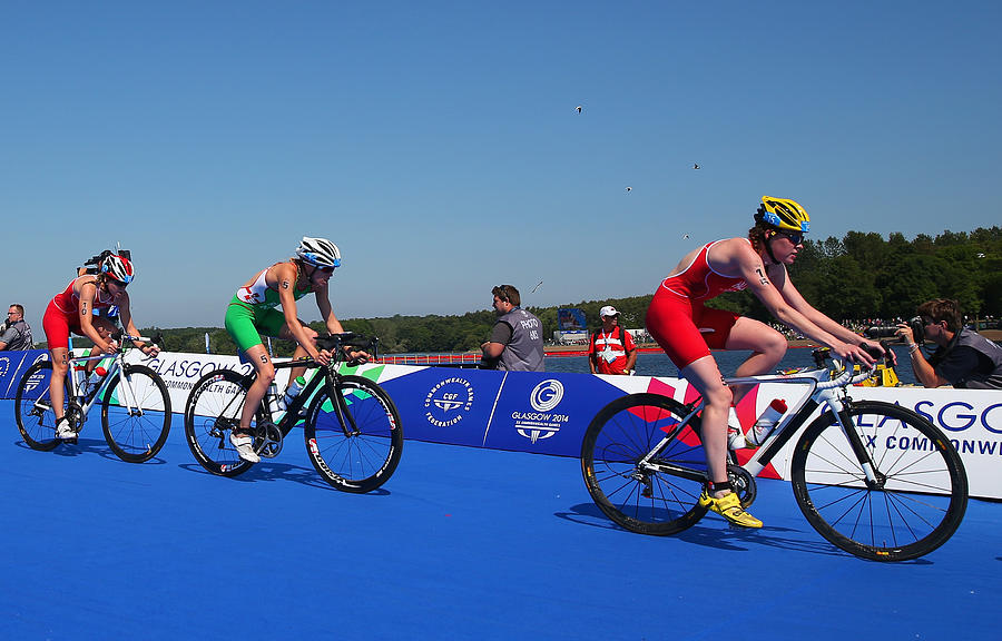 20th Commonwealth Games - Day 1: Triathlon Photograph by Alex Livesey