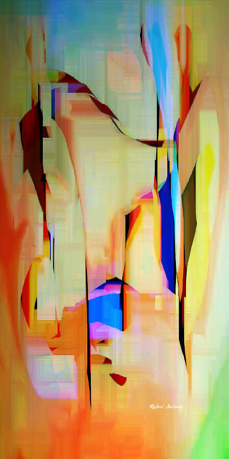 Abstract Series IV #21 Digital Art by Rafael Salazar