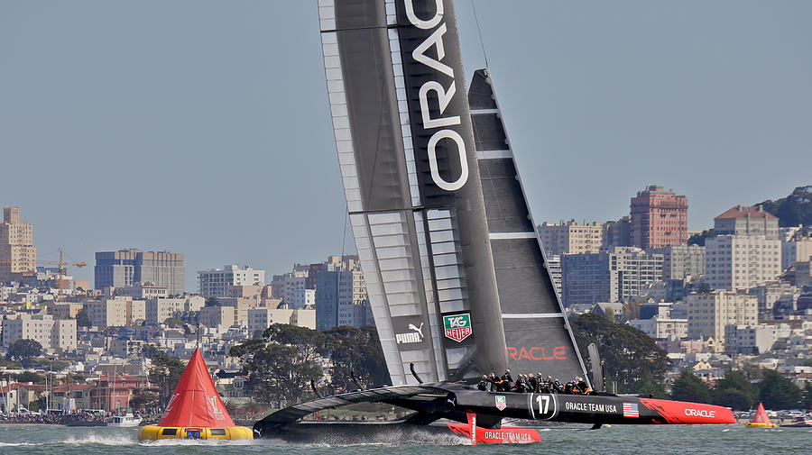 Americas Cup Oracle #21 Photograph by Steven Lapkin
