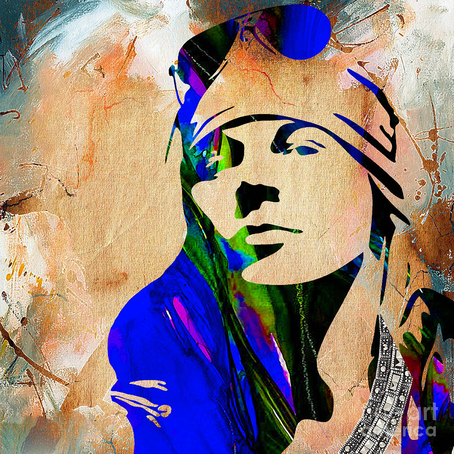 Axl Roxe Collection #18 Mixed Media by Marvin Blaine