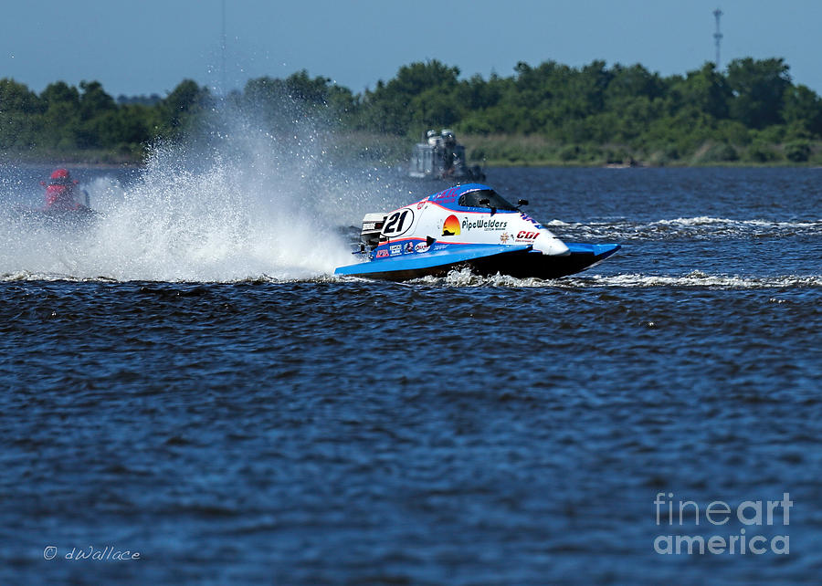 21 b Boat Port Neches Riverfest Photograph by D Wallace