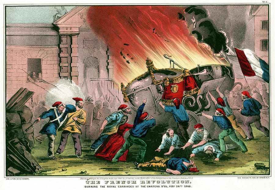 France Revolution Of 1848 #21 Painting by Granger