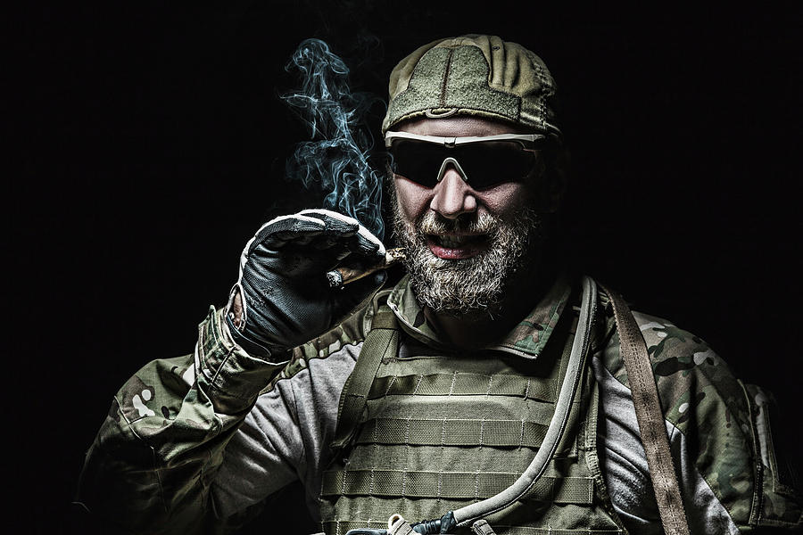 Green Berets U.s. Army Special Forces #21 Photograph by Oleg Zabielin