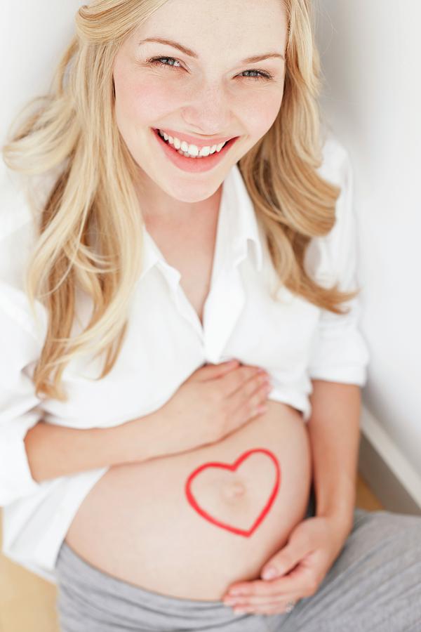 Happy Pregnant Woman Photograph By Ian Hootonscience Photo Library 