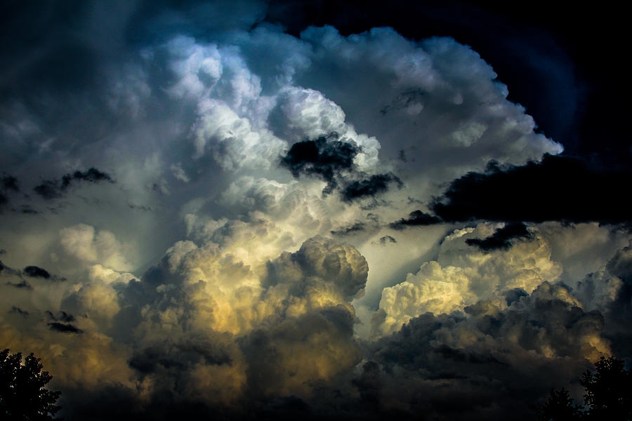 Late Afternoon Nebraska Thunderstorms #1 Photograph by NebraskaSC