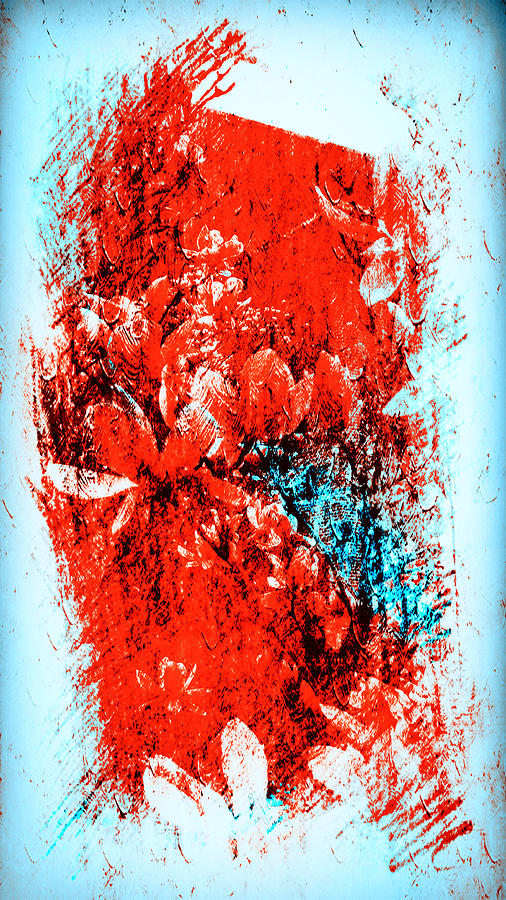 Magnolia In Abstract Painting