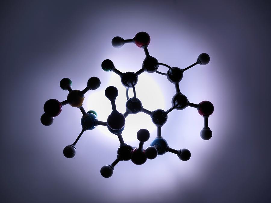 Molecular Model #21 Photograph by Tek Image