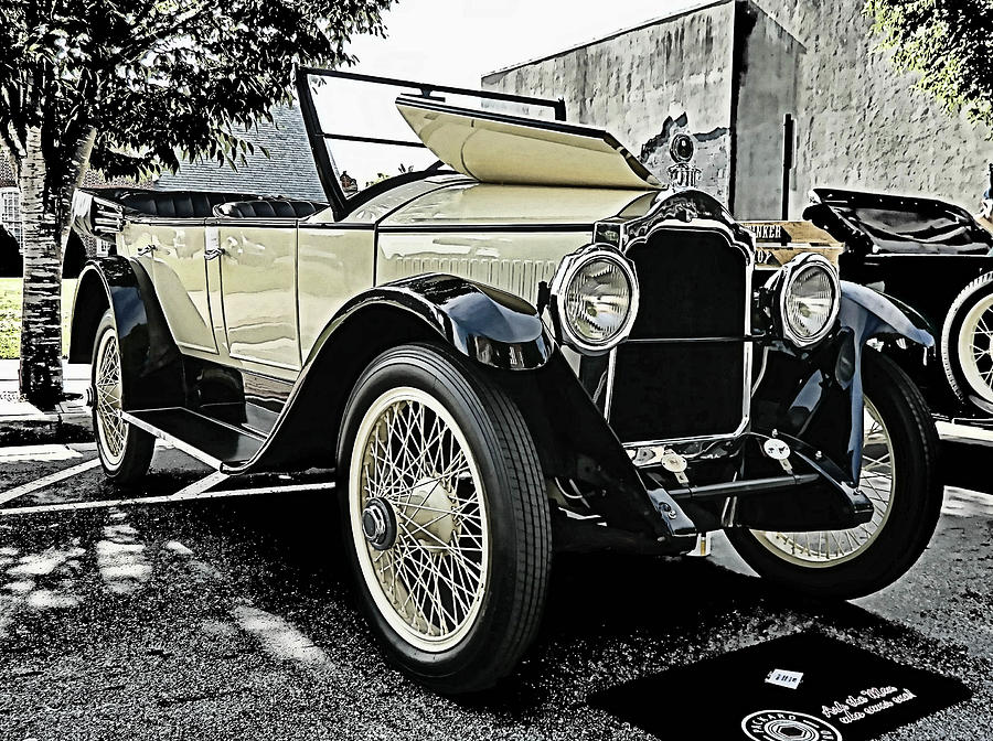 Car Photograph - 21 Packard #21 by Vic Montgomery