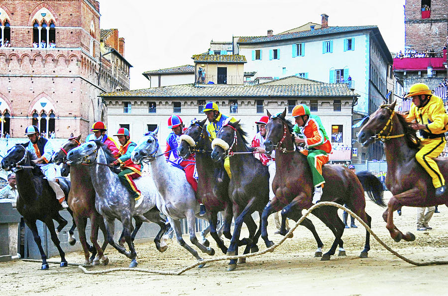 Palio Di Siena Horse Race #21 Photograph by Ronald C. Modra/sports Imagery