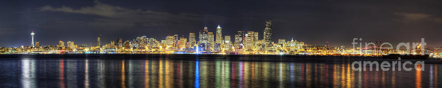 Seattle Photograph - Seattle Skyline #21 by Twenty Two North Photography