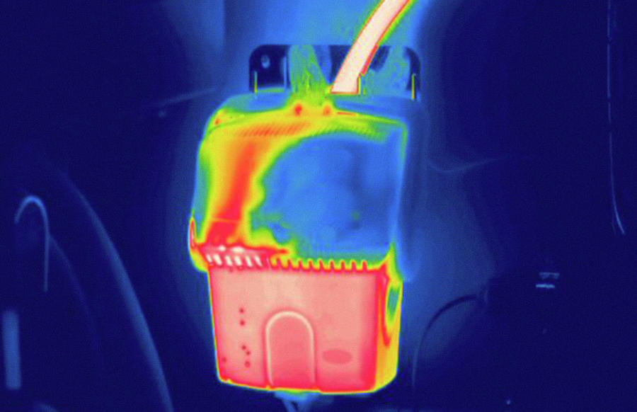 Home Photograph - Thermogram #21 by Science Stock Photography