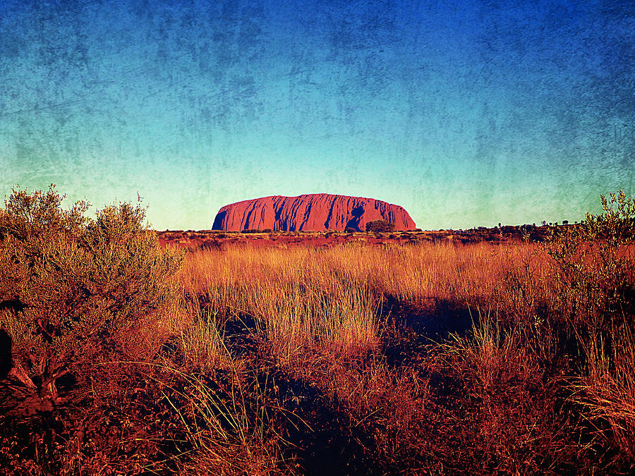Sunset Photograph - Uluru #21 by Girish J