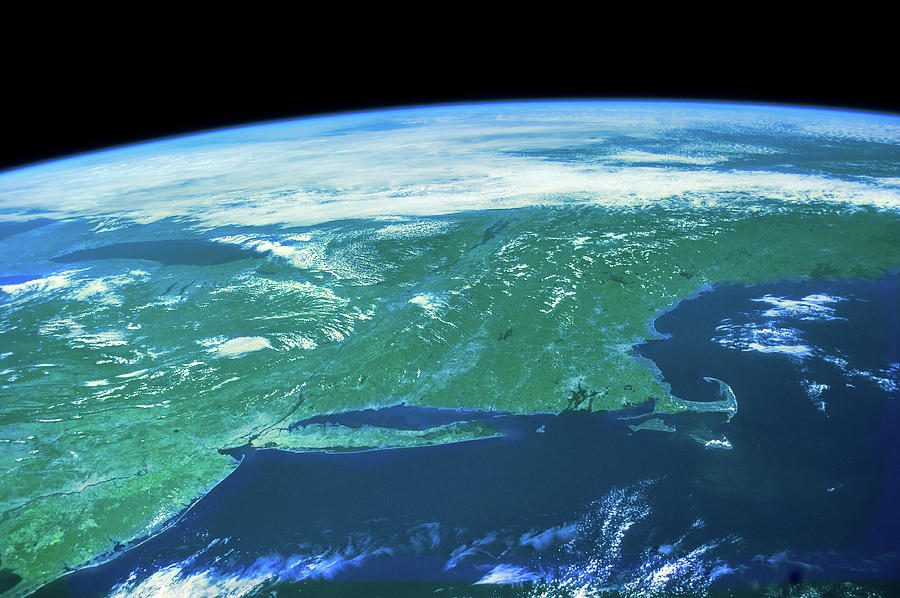 View Of Planet Earth From Space Showing #21 Photograph by Panoramic Images