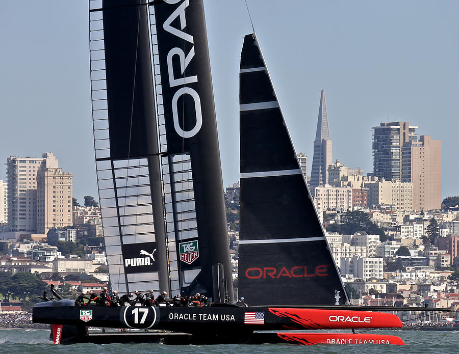 Americas Cup Oracle #22 Photograph by Steven Lapkin