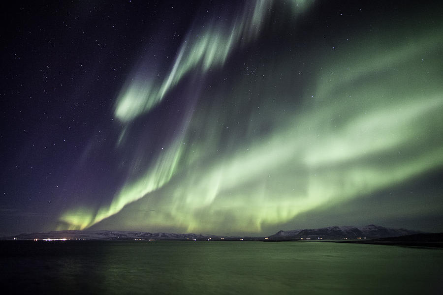 Aurora borealis #6 Photograph by Frodi Brinks