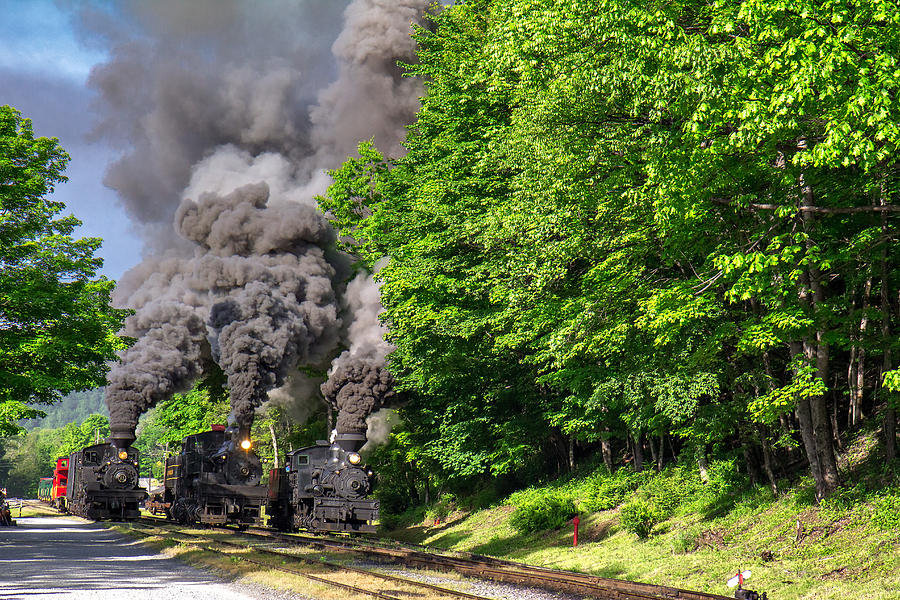 Cass Scenic Railroad #1 Photograph by Mary Almond