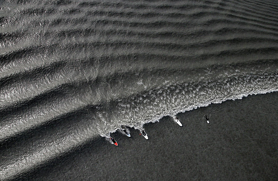Feature - Bore Tide Surfing In Alaska #22 Photograph by Streeter Lecka