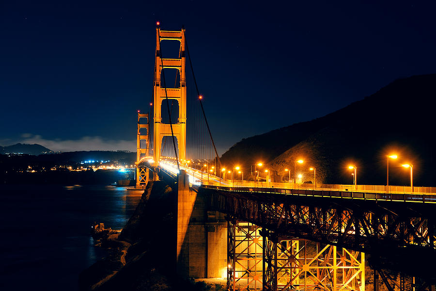 Golden Gate Bridge #22 Photograph by Songquan Deng
