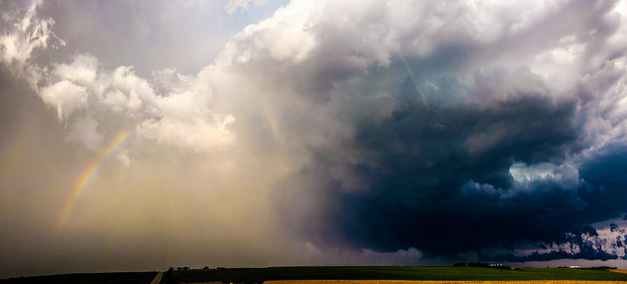 Industrial Light and Nebraska Thunderstorm Magic #7 Photograph by NebraskaSC
