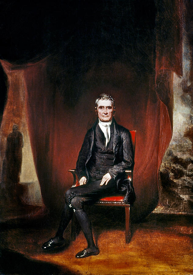 Portrait Painting - John Marshall (1755-1835) #22 by Granger