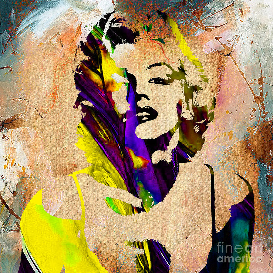 Marilyn Monroe #22 Mixed Media by Marvin Blaine