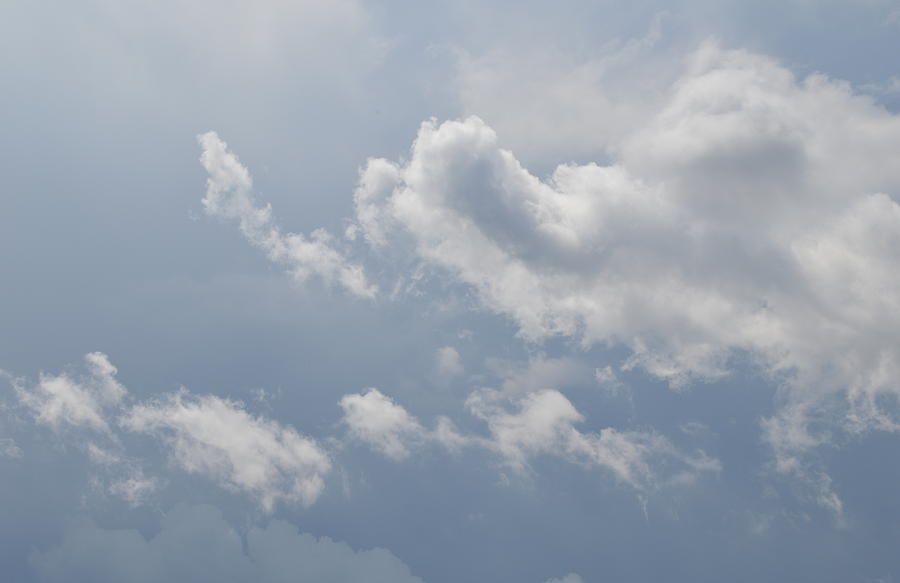 Scranton Photograph - Blissful Clouds by Karla Ricker