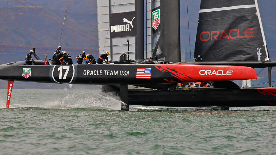 Oracle Americas Cup #36 Photograph by Steven Lapkin