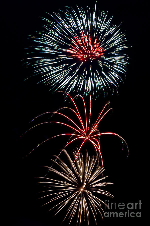 RVR Fireworks 2013 #22 Photograph by Mark Dodd