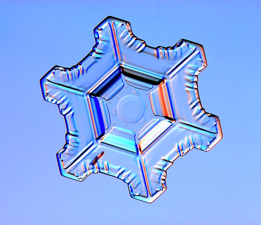 Snowflake #22 Photograph by Kenneth Libbrecht