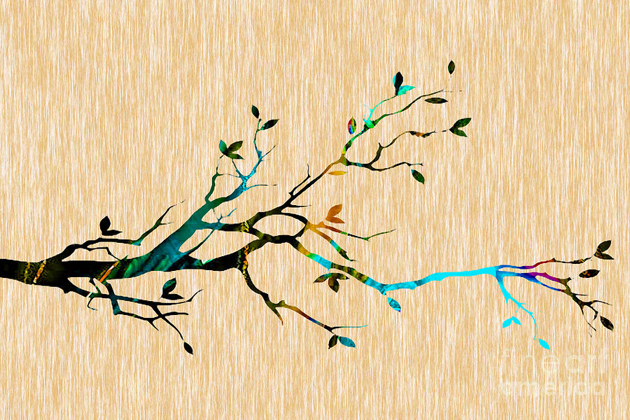Tree Mixed Media - Tree Branch Collection #22 by Marvin Blaine