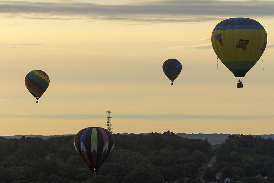 Summer Photograph - 22nd Annual Great Falls Balloon Festival by Jim Walker
