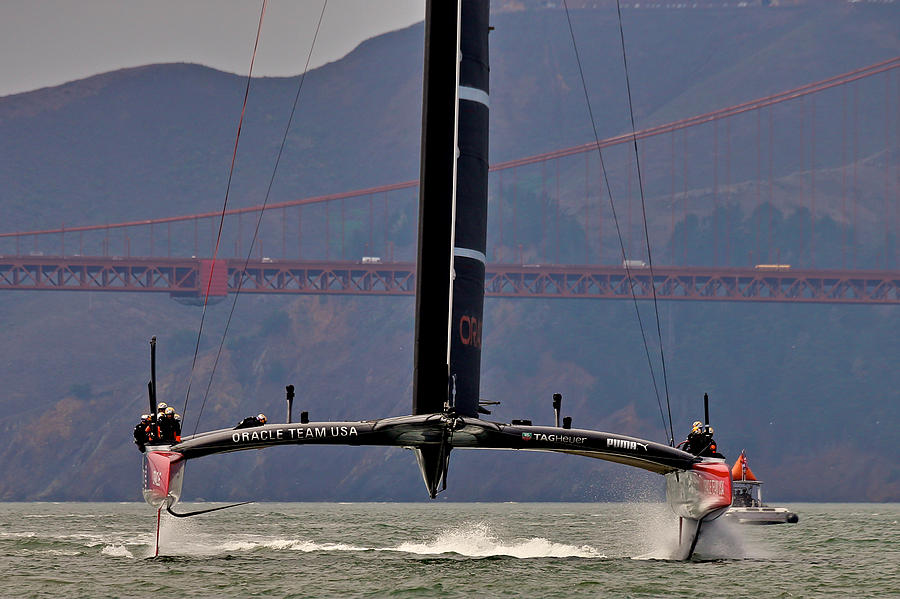 Americas Cup Oracle #7 Photograph by Steven Lapkin