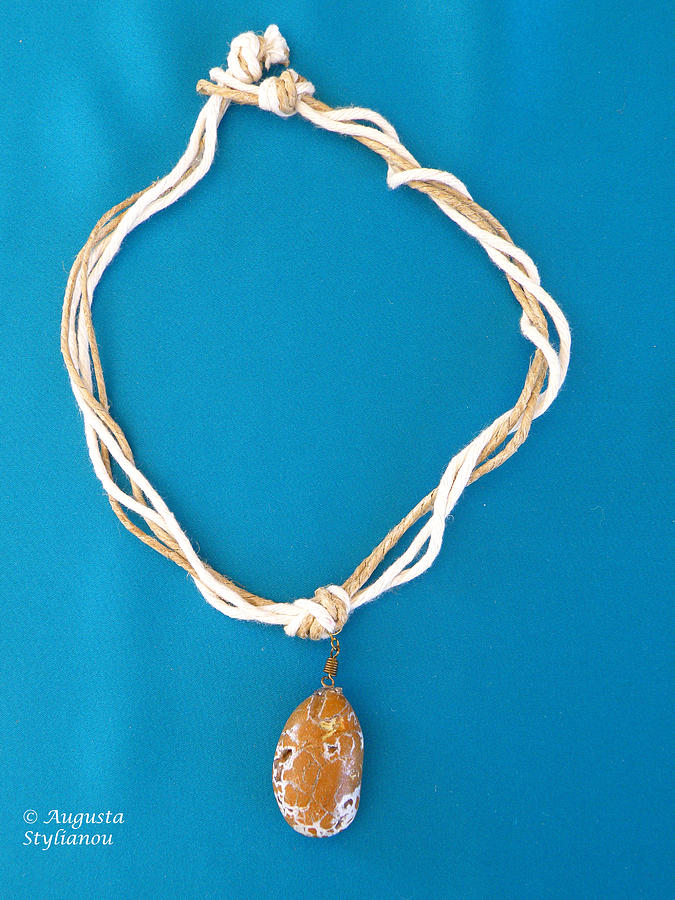 Pebble Jewelry - Aphrodite Urania Necklace #21 by Augusta Stylianou