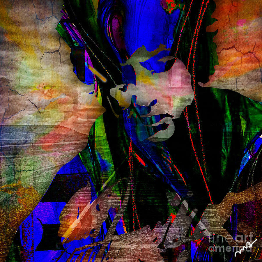 Bob Dylan Collection #23 Mixed Media by Marvin Blaine