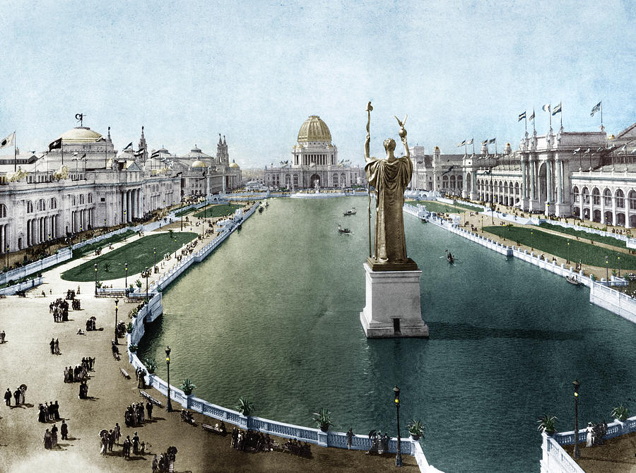 Columbian Exposition, 1893 #8 Photograph by Granger