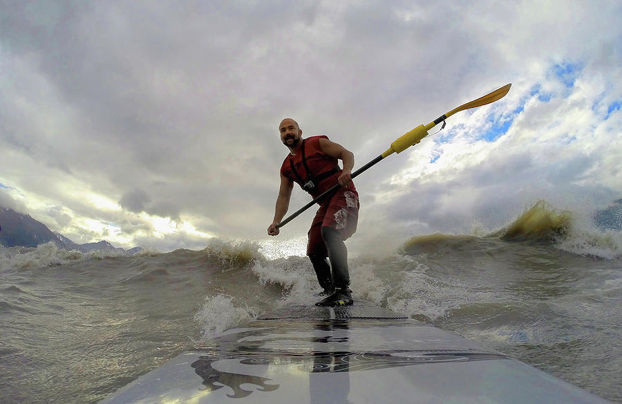Feature - Bore Tide Surfing In Alaska #23 Photograph by Streeter Lecka
