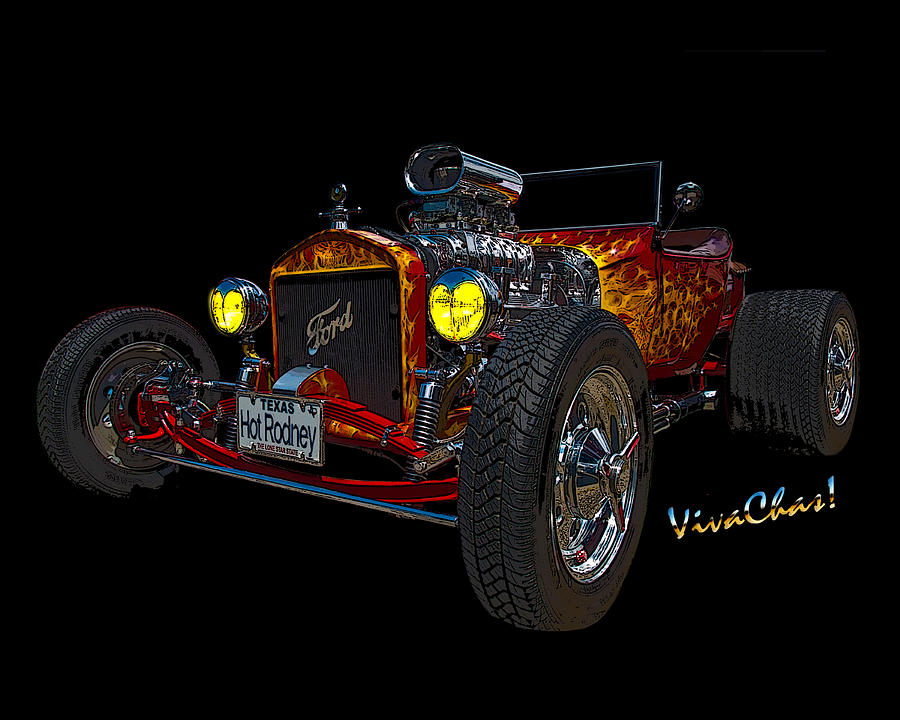 23 Ford Hot Rod Photograph by Chas Sinklier