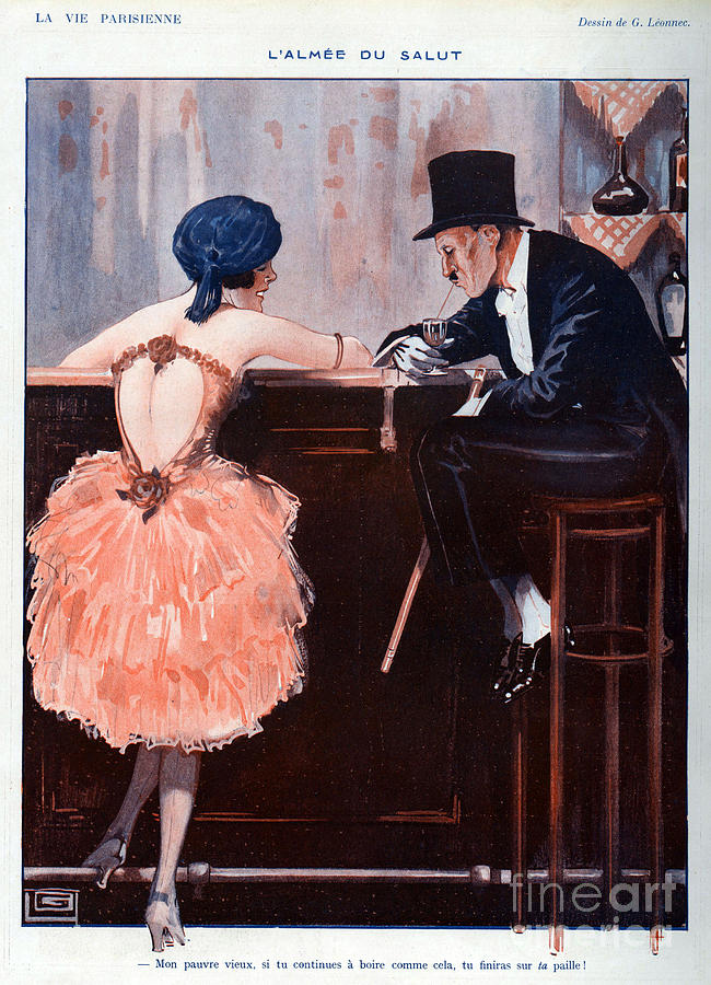 1920s Drawing - La Vie Parisienne  1920 1920s France #23 by The Advertising Archives