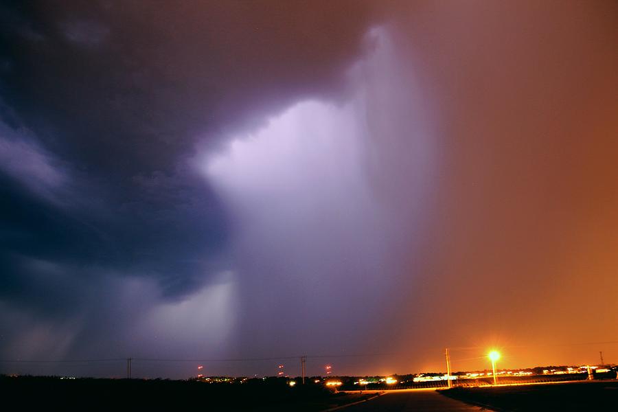 Late Night Early July Thunderstorm #22 Photograph by NebraskaSC