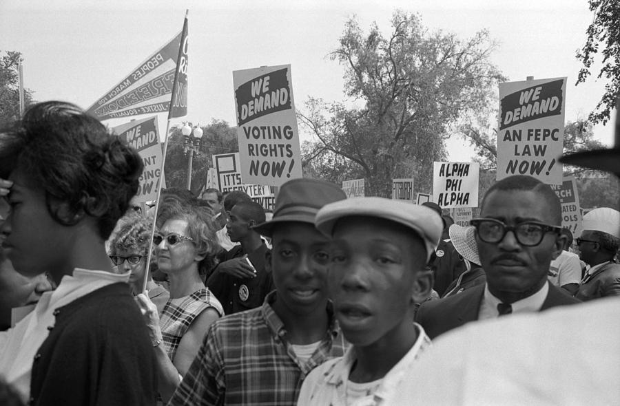 March On Washington, 1963 Photograph by Granger - Fine Art America