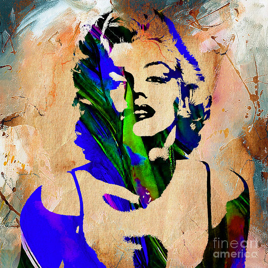 Marilyn Monroe #23 Mixed Media by Marvin Blaine