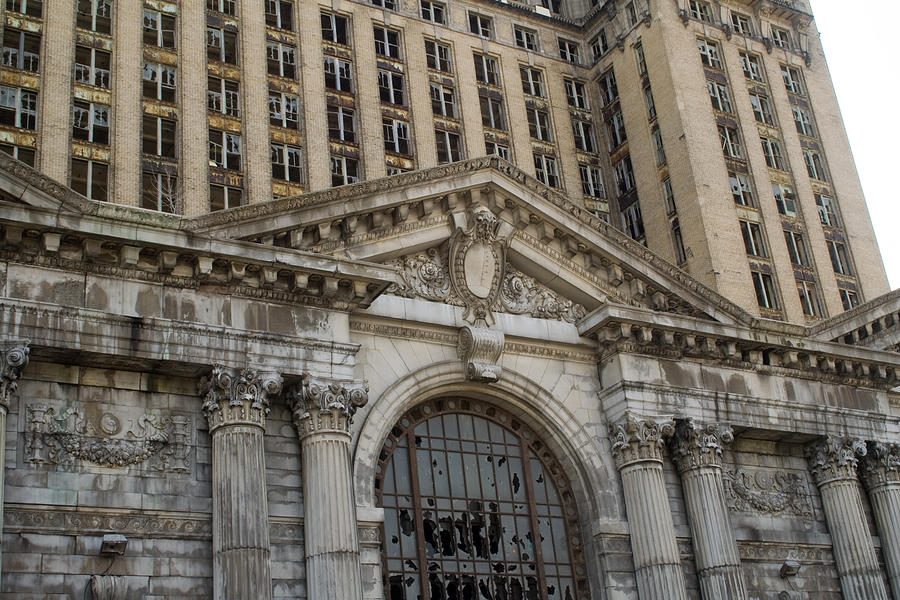 Detroit Photograph - Michigan Central Station #23 by Gary Marx