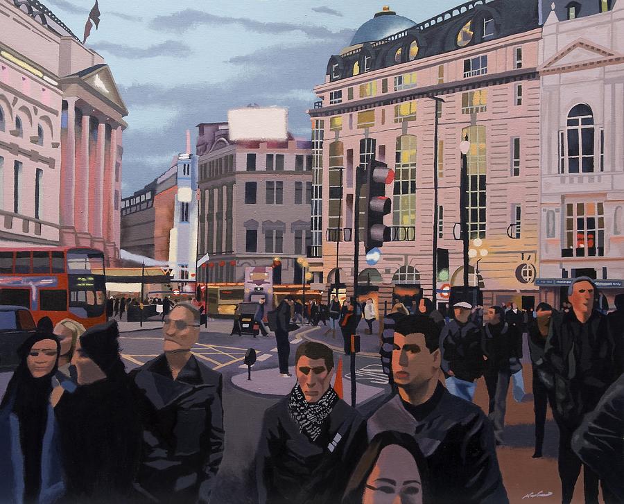 Piccadilly Circus by James Allen Mitchell