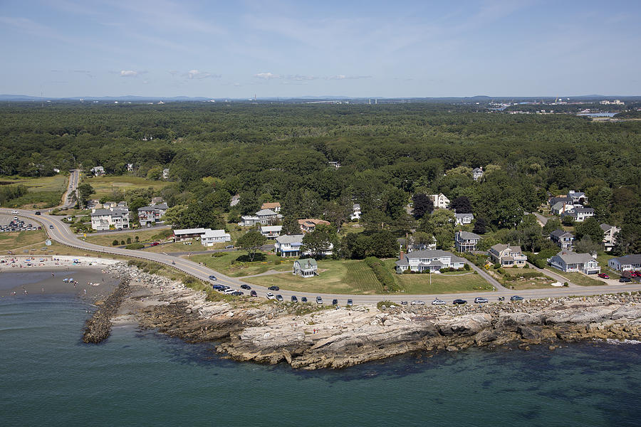 Rye Beach, New Hampshire Nh Photograph By Dave Cleaveland - Fine Art 