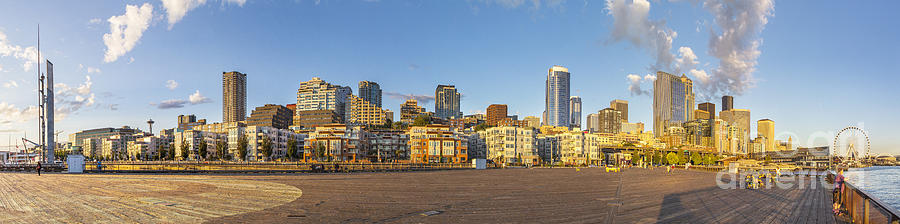 Seattle Photograph - Seattle Skyline #23 by Twenty Two North Photography