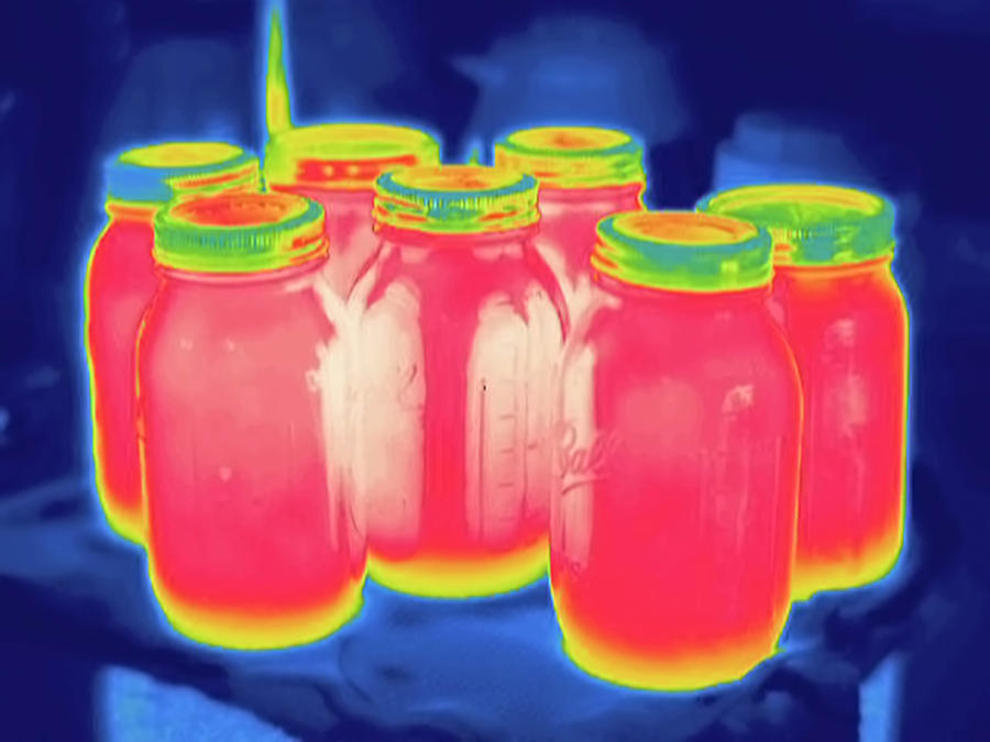 Thermography Photograph - Thermogram by Science Stock Photography Thermography Photograph - Thermogram by Science Stock Photography