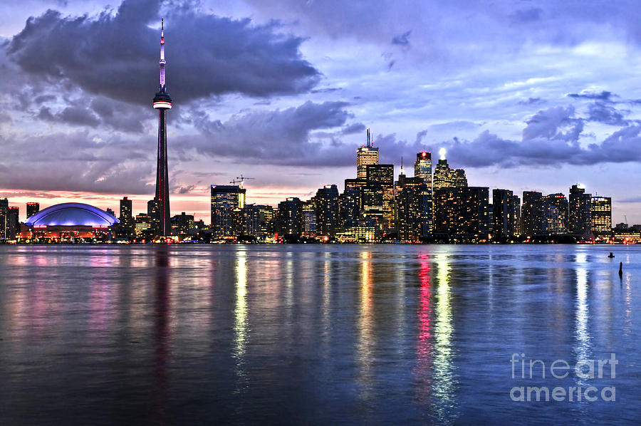 Toronto skyline 9 Photograph by Elena Elisseeva