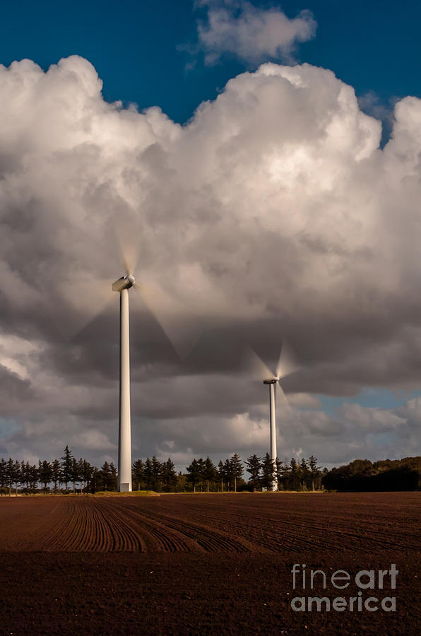 Windpower #23 Photograph by Jorgen Norgaard