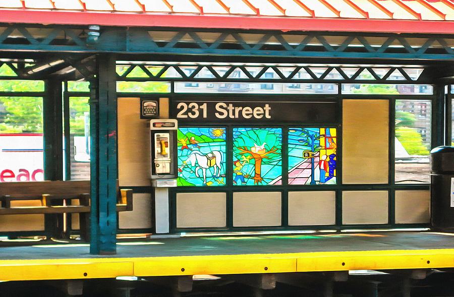 231 street elevated subway station New York Photograph by Mick Flynn