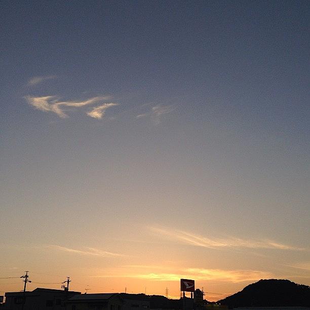 Sunset Photograph - #イマソラ #夕焼け #夕暮れ #24 by Ayami Nakamura